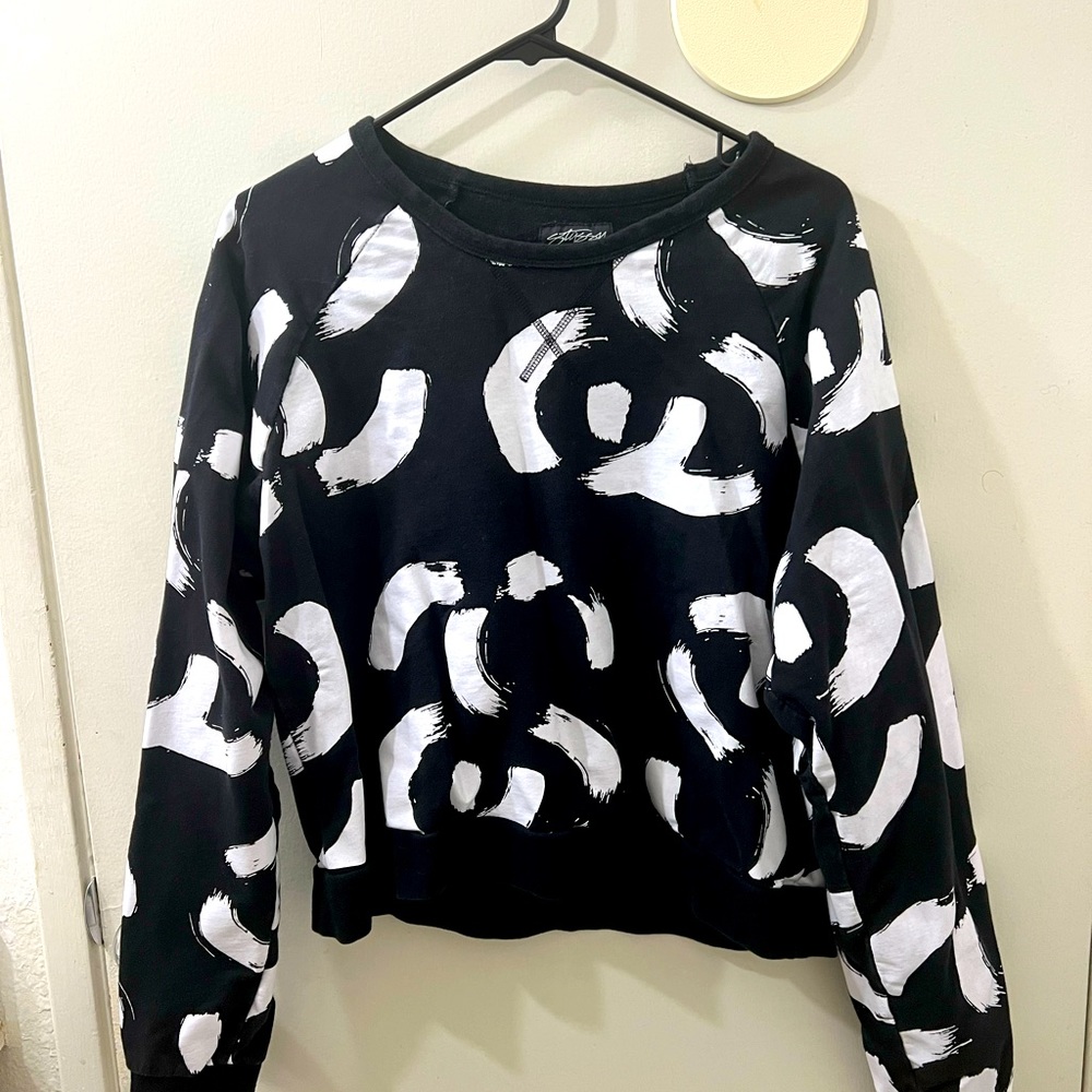 Stussy Women Sweatshirt Size large